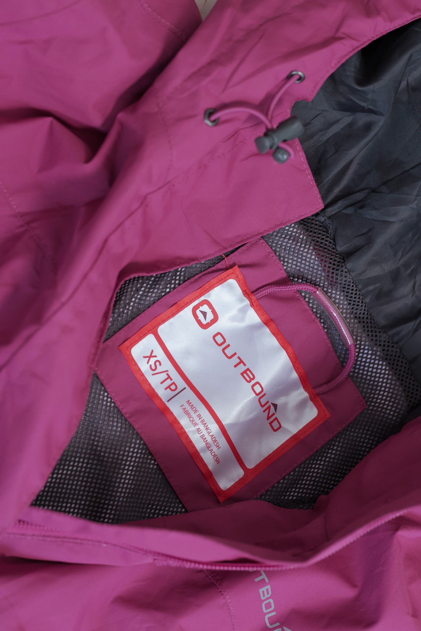 OUTBOUND Windbreaker Jacket – Magenta/Pink