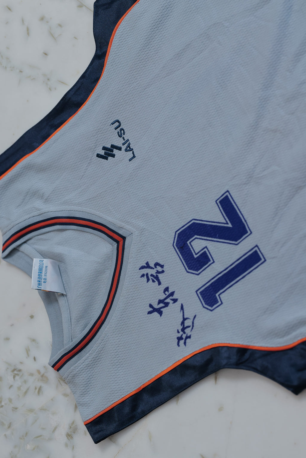 White Athletic Jersey Tank Top – Red “X” Logo | Sportswear Aesthetic