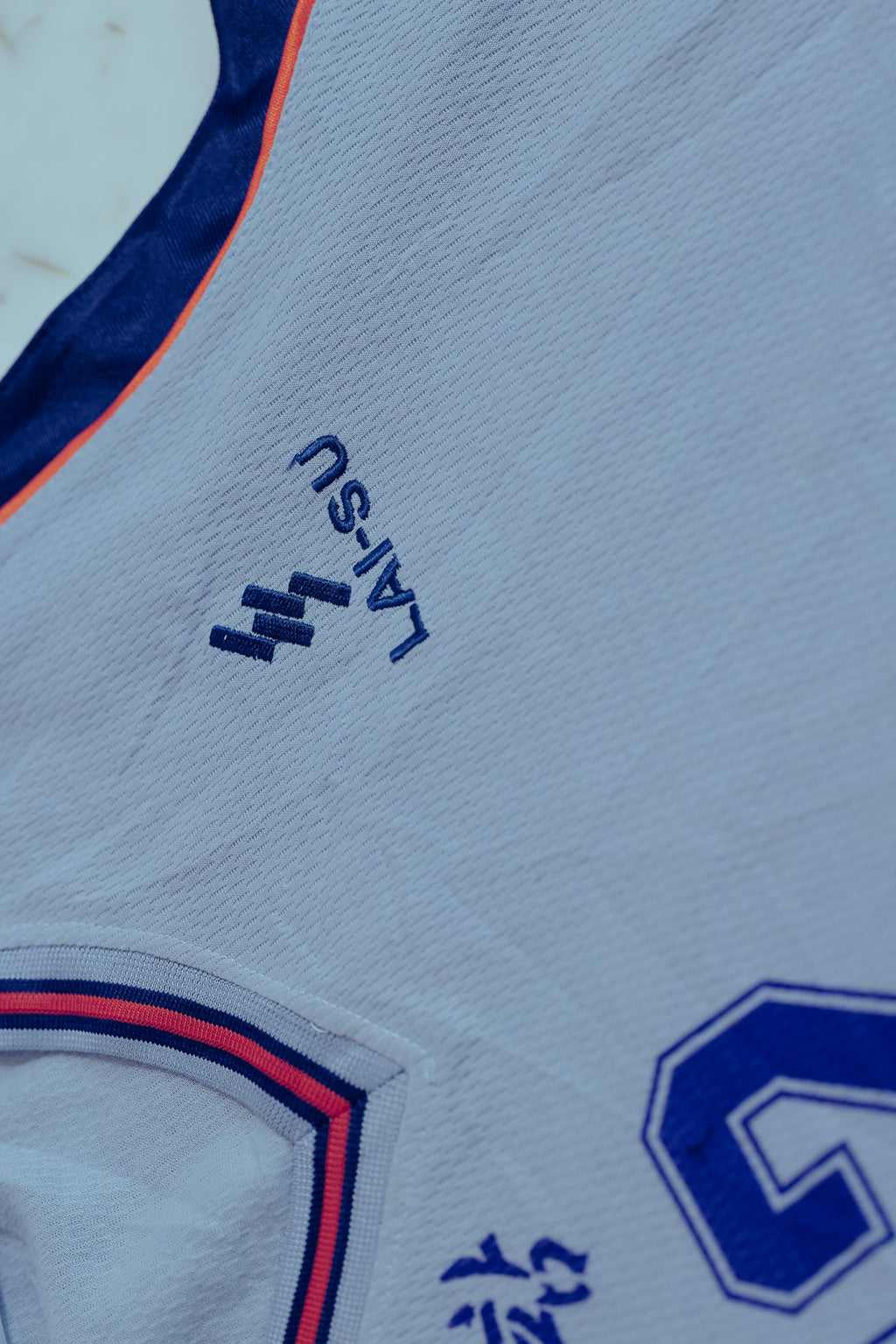 White Athletic Jersey Tank Top – Red “X” Logo | Sportswear Aesthetic