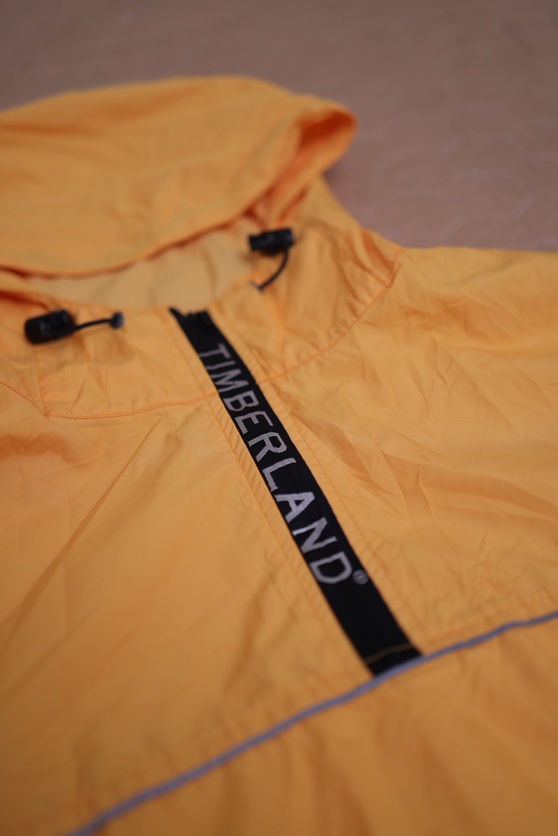 Timberland Yellow Performance Windbreaker Jacket – Thrift