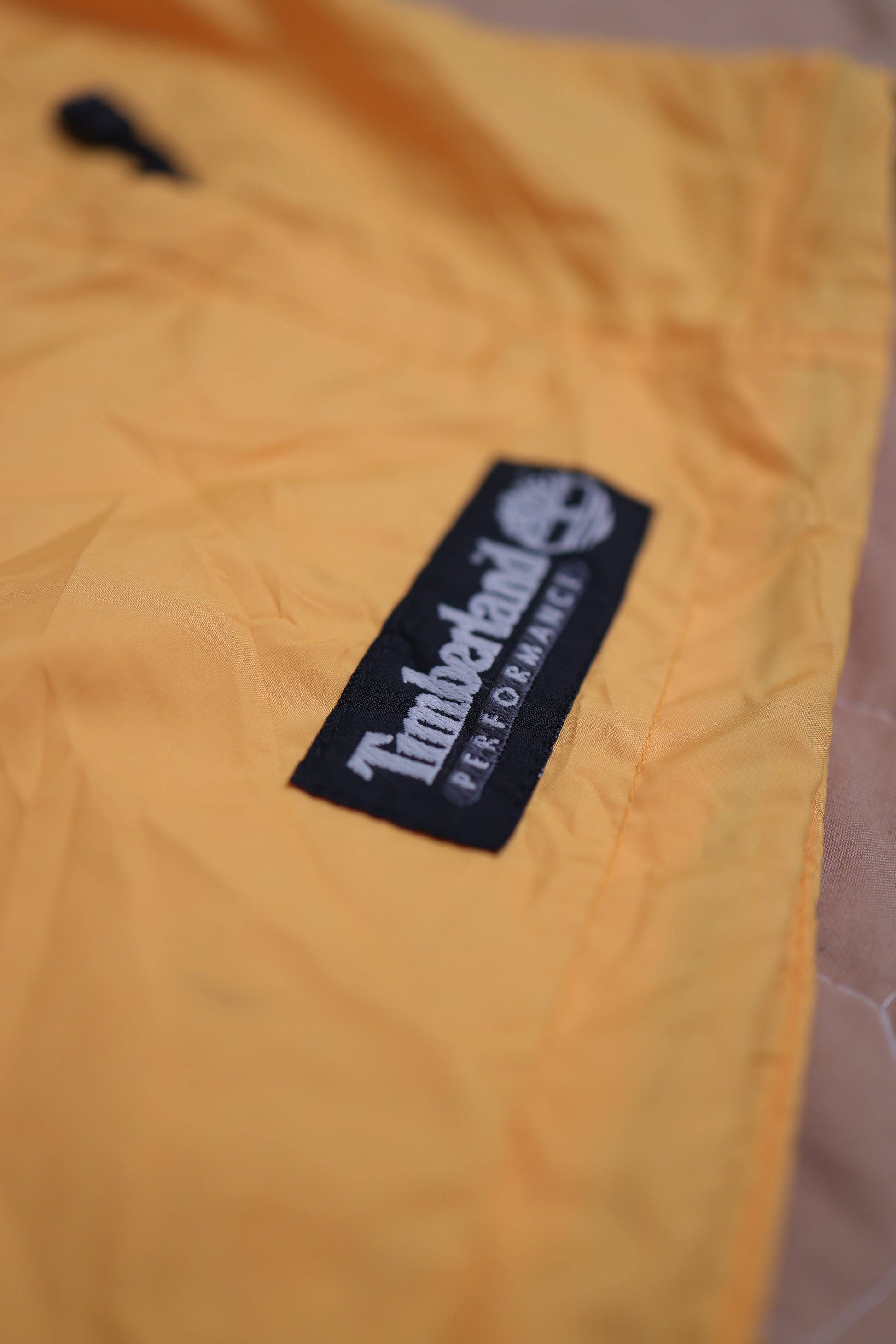 Timberland Yellow Performance Windbreaker Jacket – Thrift