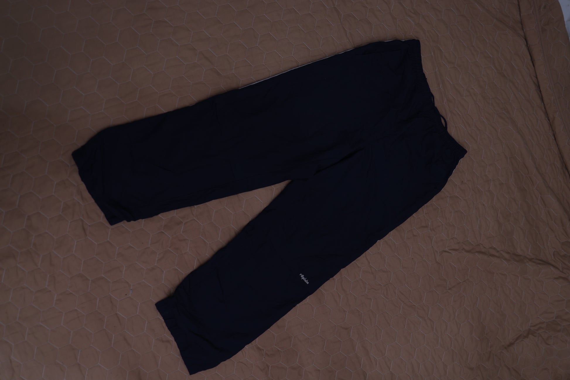 Rapala Thrifted Track Pants – Black