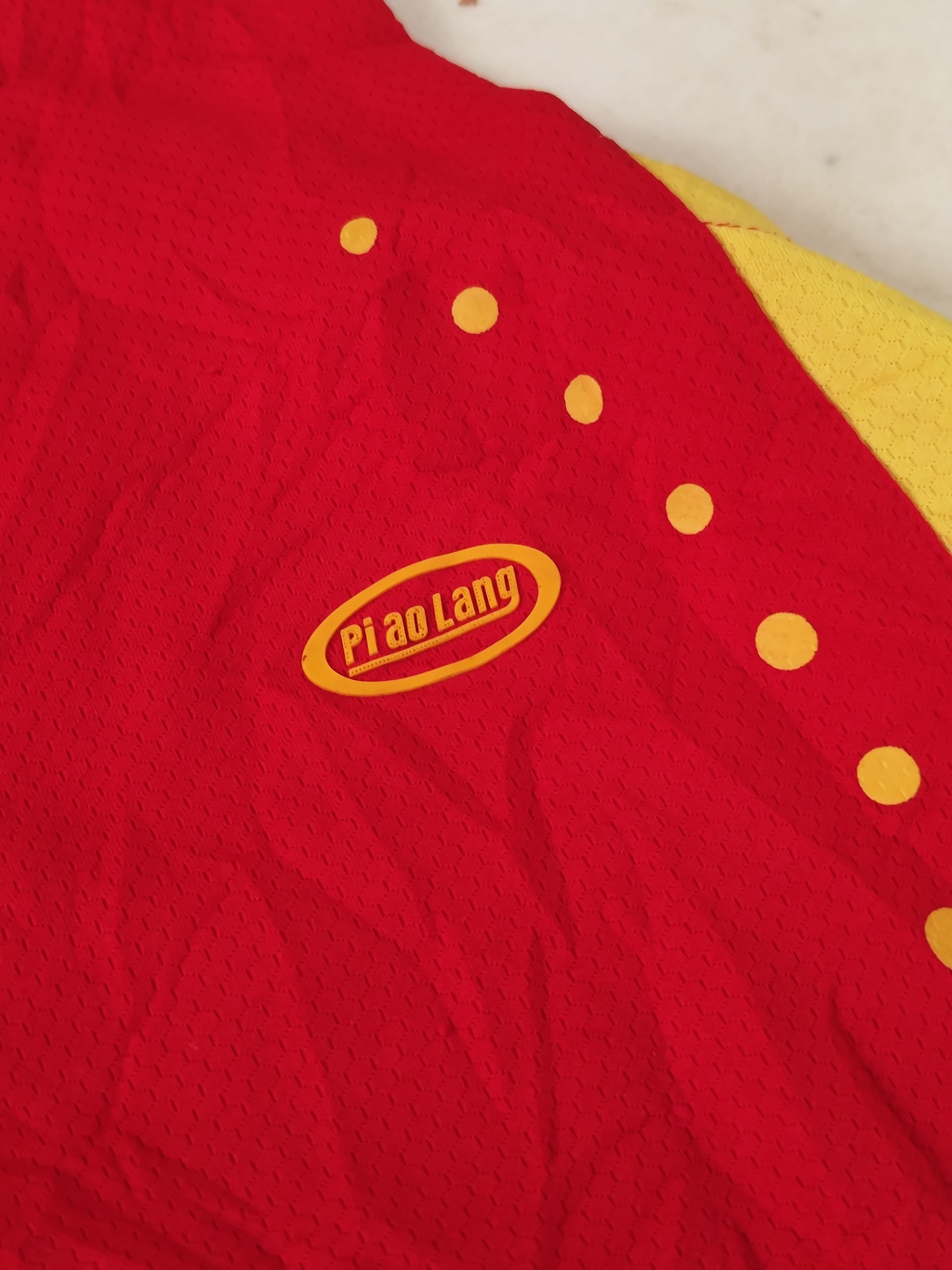 SpeedPro Hydrodynamic Racing Swimwear – Red &amp; Yellow Edition