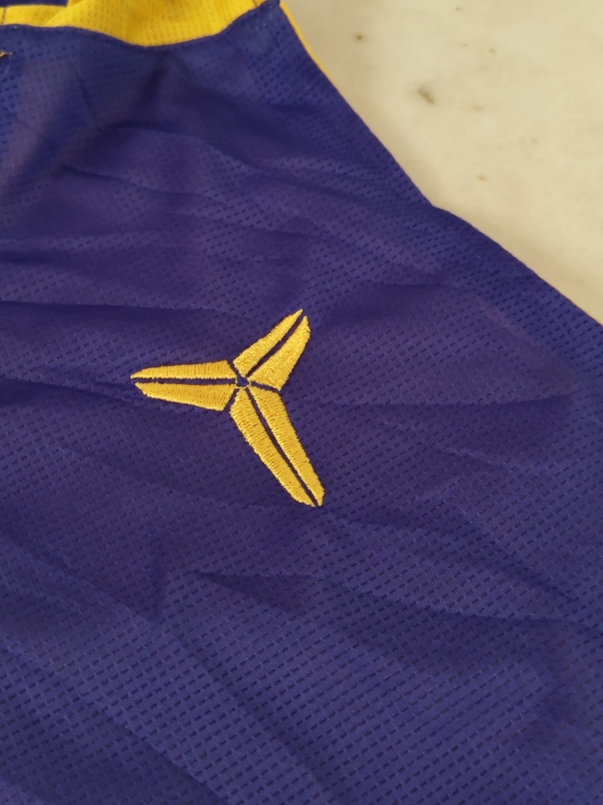 Kobe Bryant Inspired Reversible Basketball Jersey (Purple/Gold) – Size L