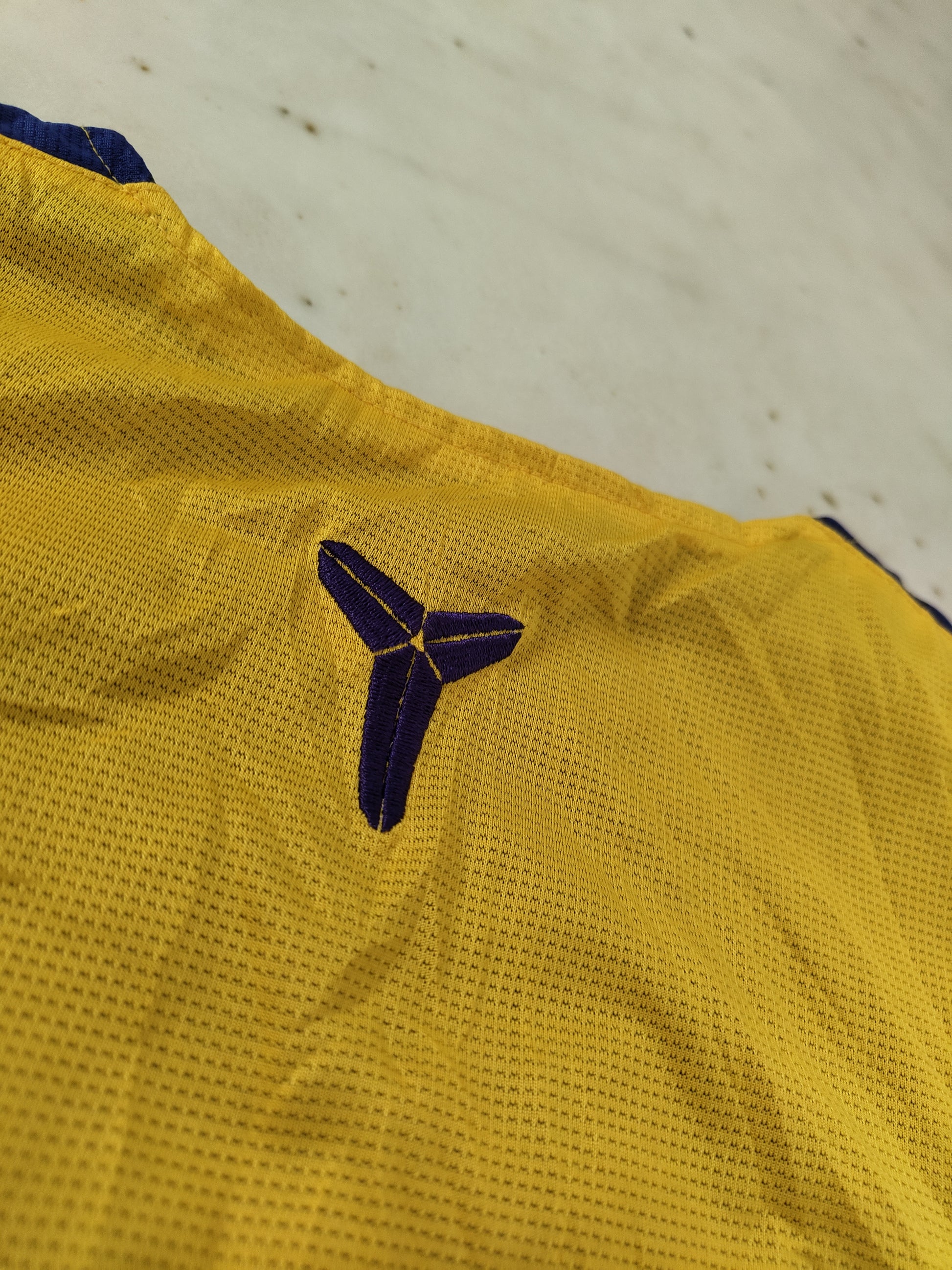 Kobe Bryant Inspired Reversible Basketball Jersey (Purple/Gold) – Size L
