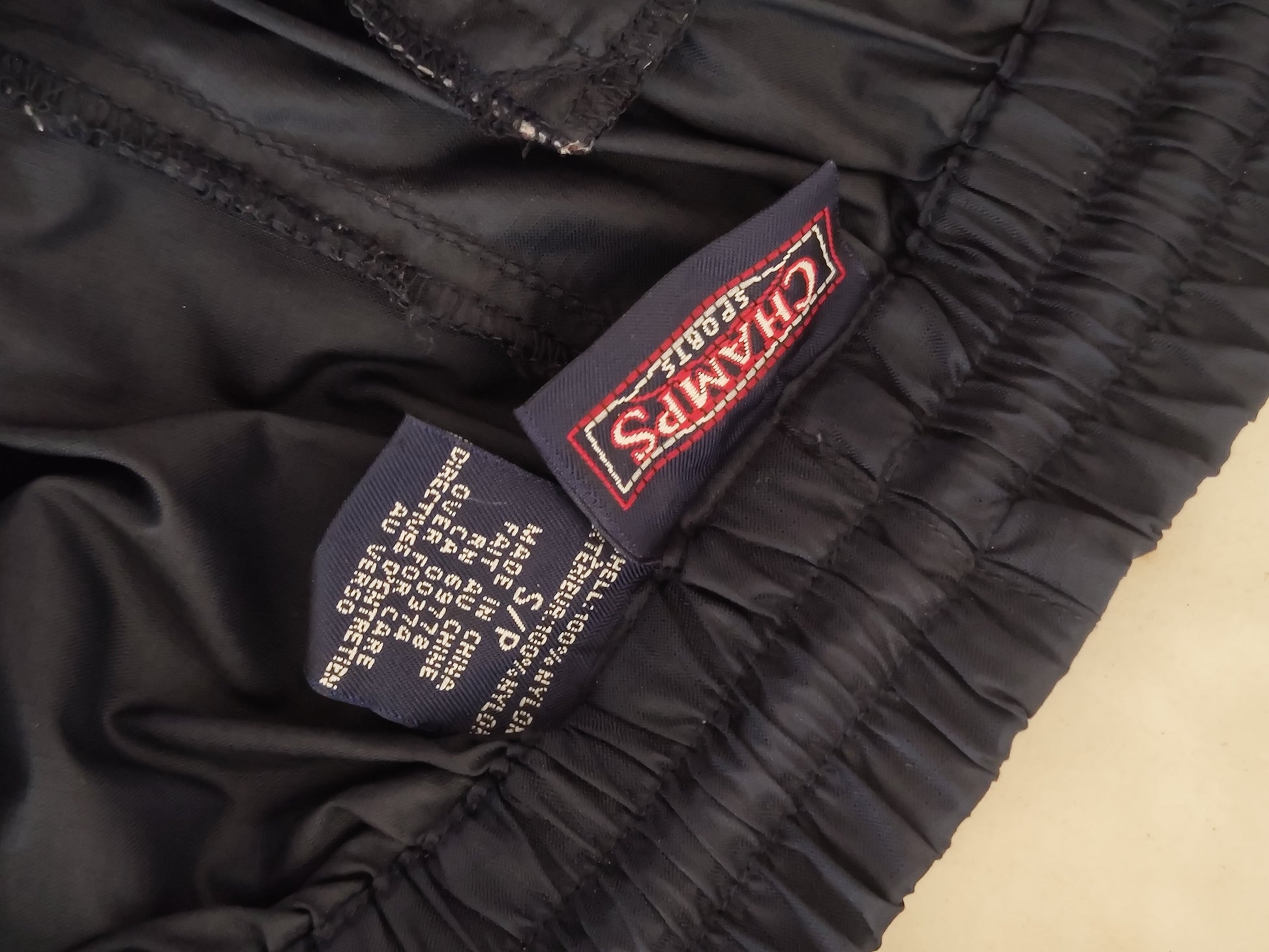 Champ's Sports Black Nylon Track Pants – Size S