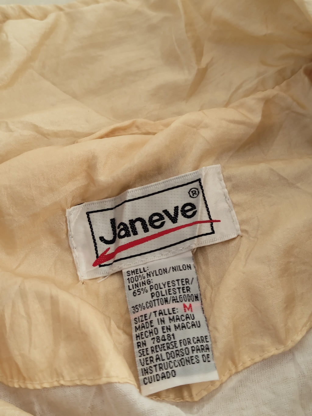 Vintage Janeve Windbreaker Jacket (Size M)