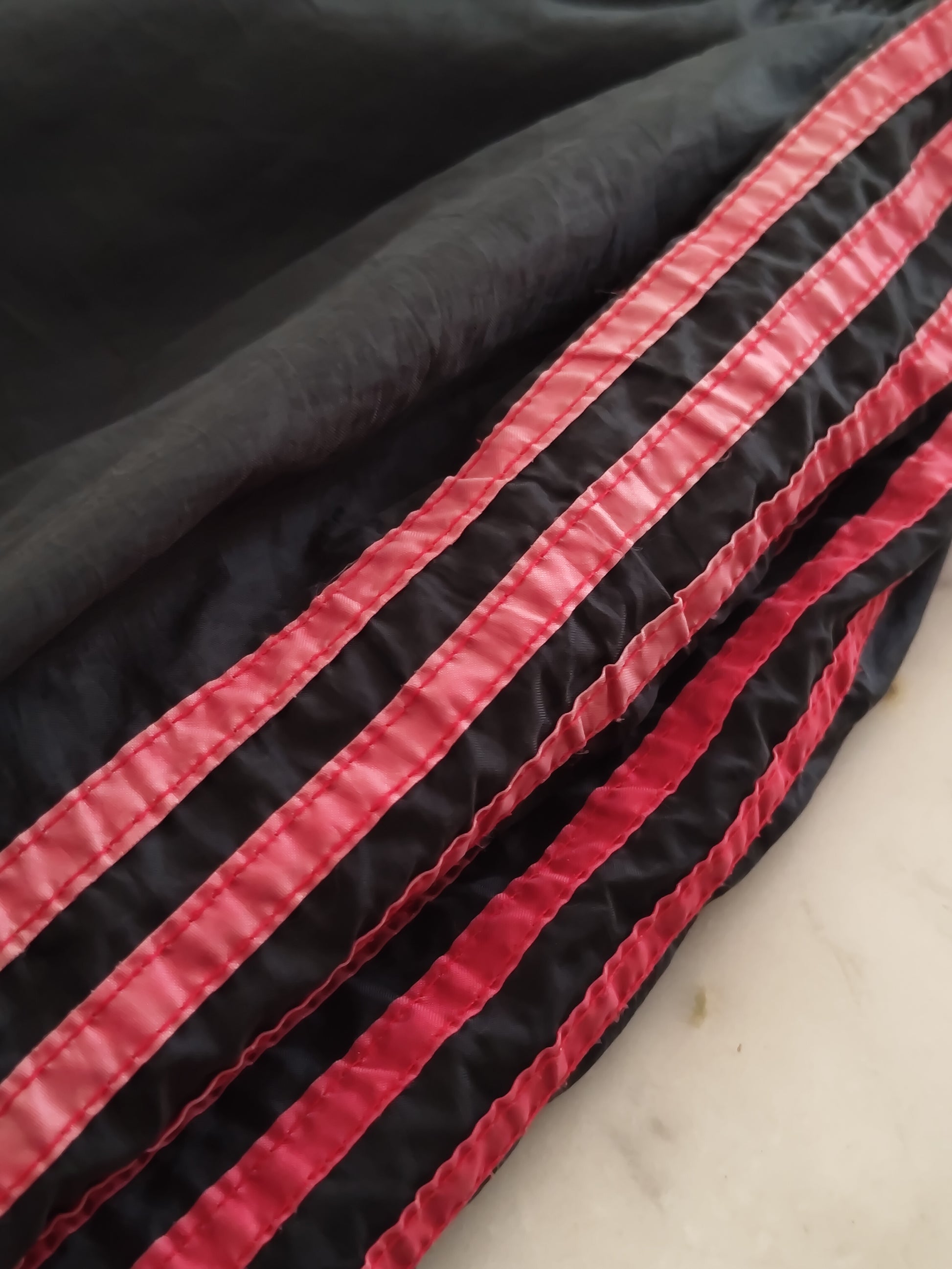 Adidas Originals Red Trefoil Track Pants - Vintage Style