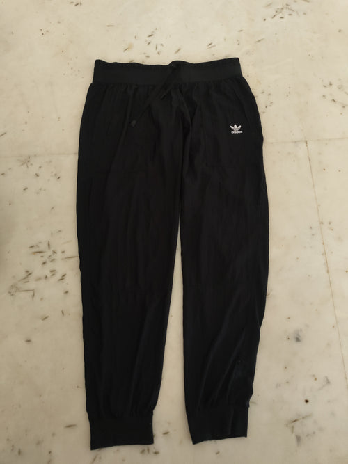 Adidas Originals Men's Black Track Pants (Trefoil Logo)