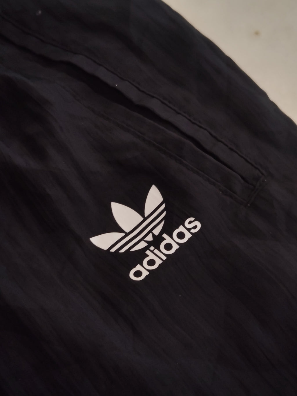 Adidas Originals Men's Black Track Pants (Trefoil Logo)